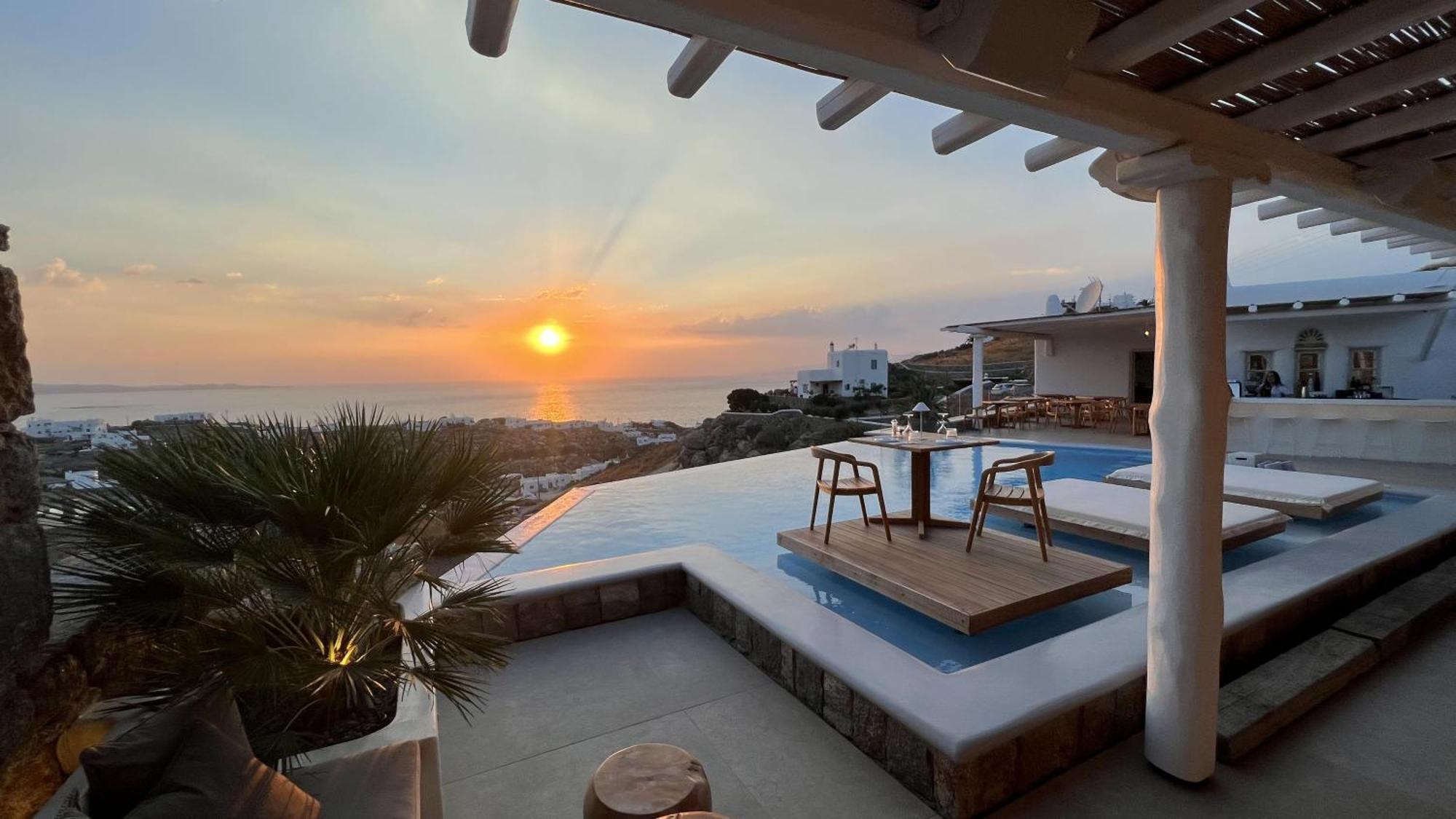 Nomia Sunset Suites Mykonos Tagoo  Exteriör bild